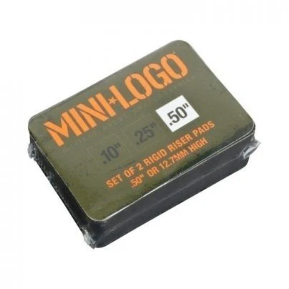 Mini Logo Rigid Riser Pads 0.5in