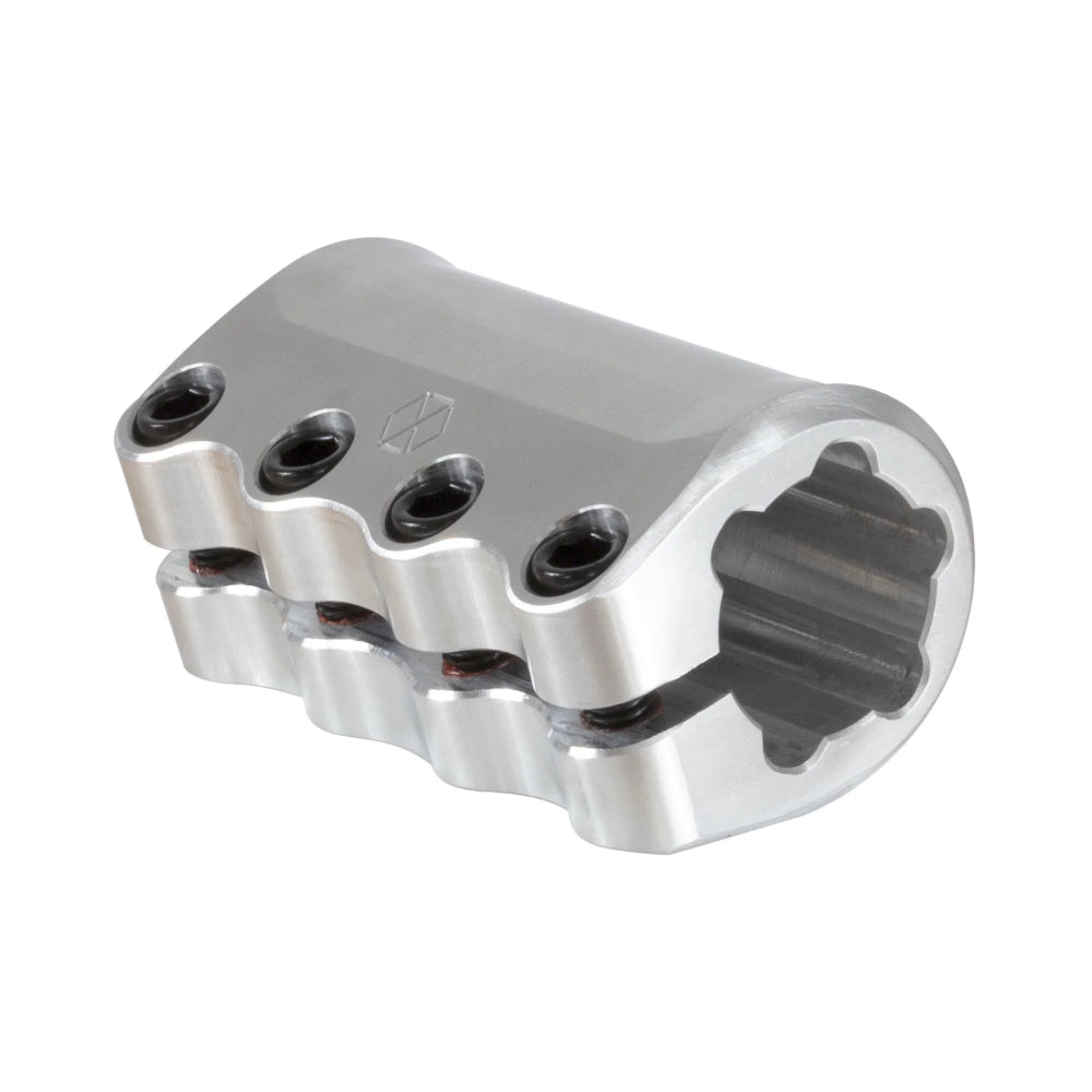 Native Orca SCS XL Scooter Clamp Raw Fluted Bottom Half