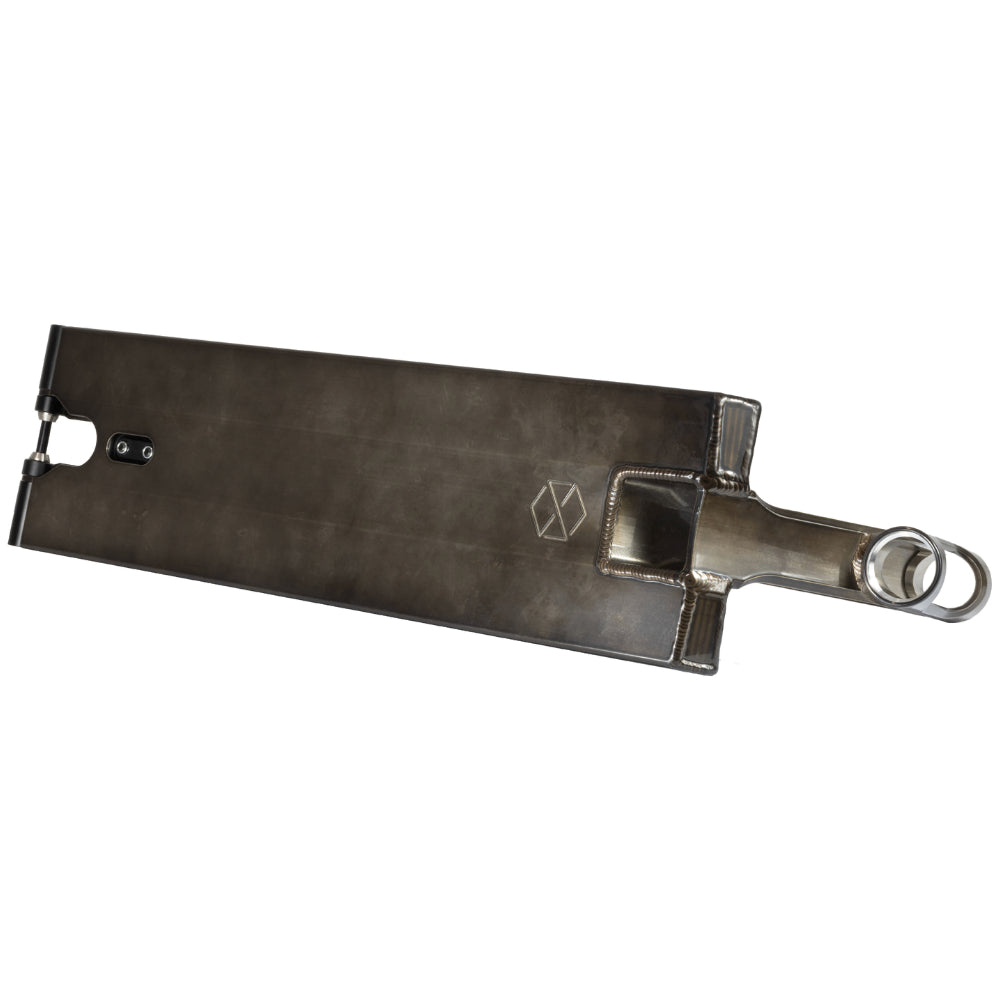 Native Ventura Black Street Scooter Deck. Increase strength and lightness. Better riding experience. Flat bottom for better grind control