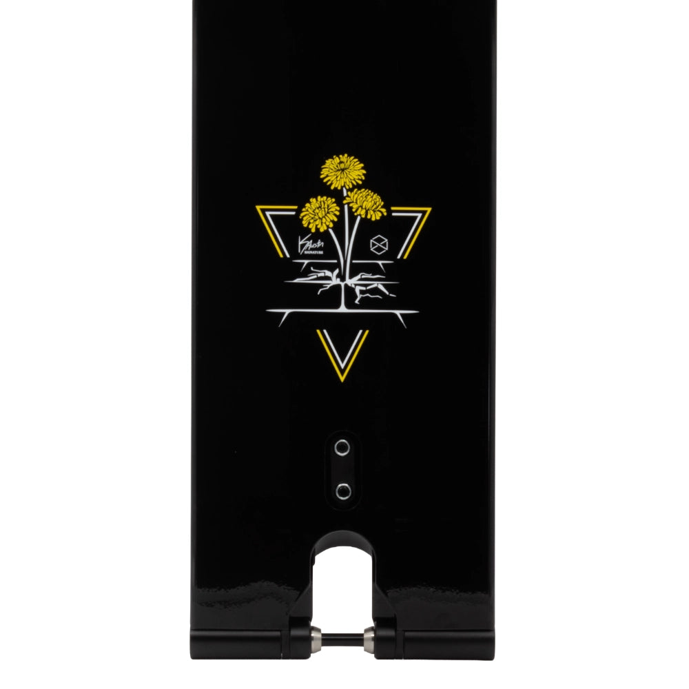 Native Ventura Kevin Austin Sig. 6.75in Scooter Deck Black Bottom Design Close Up