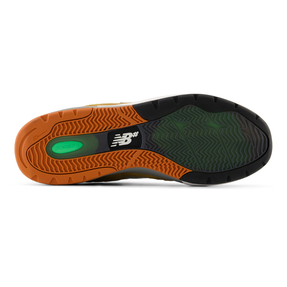 New Balance Numeric 933 Andrew Reynolds Black / Dark Olive Shoes Outsole