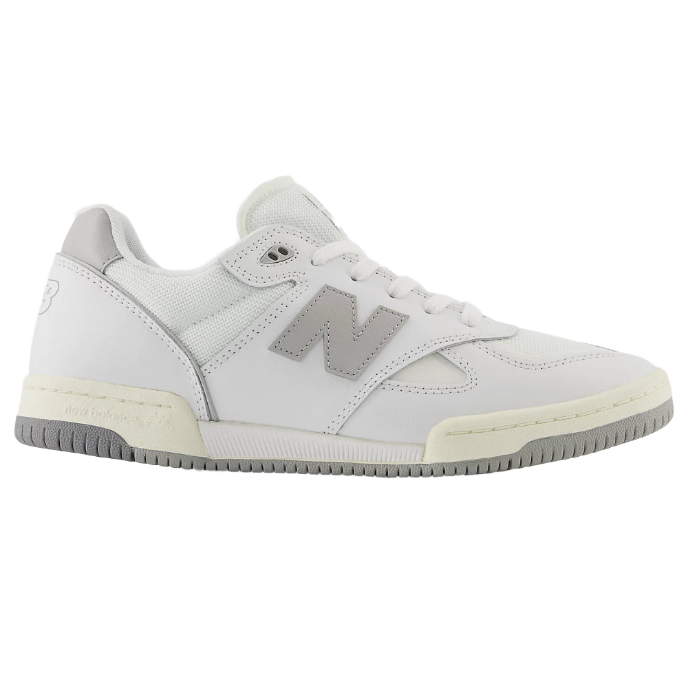 New Balance Numeric Tom Knox 600 White Grey Shoes Side