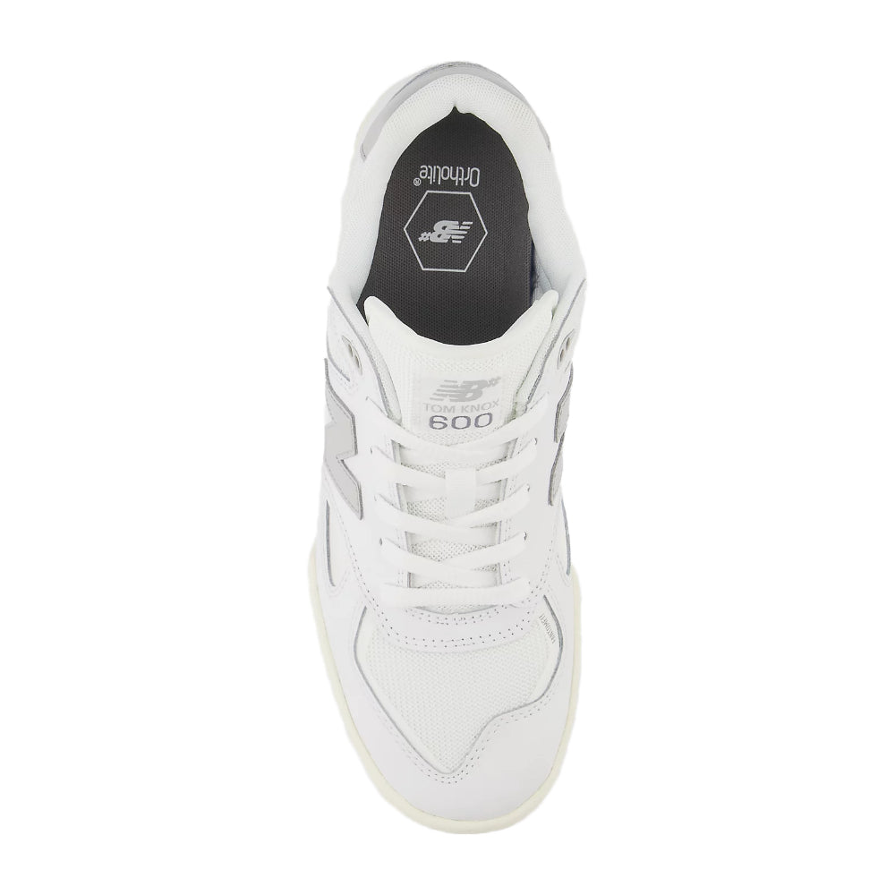New Balance Numeric Tom Knox 600 White Grey Shoes Top