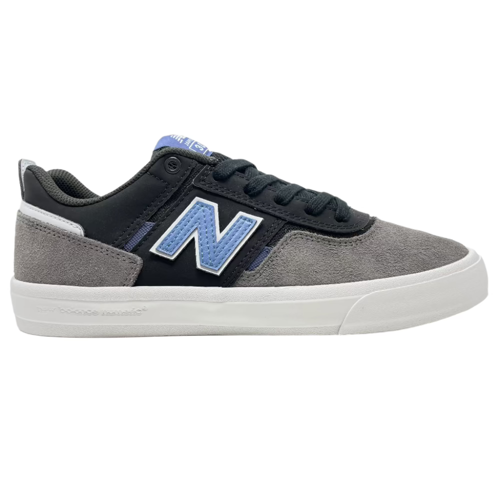 New Balance Numeric 306 Jamie Foy Grey / Black Shoes Side View