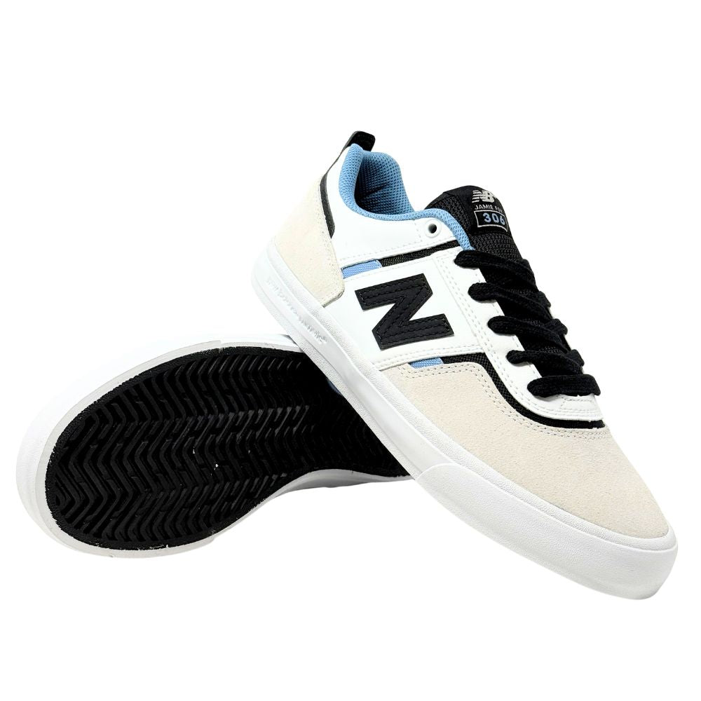 New Balance Numeric 306 Jamie Foy Grey / White Shoes 1