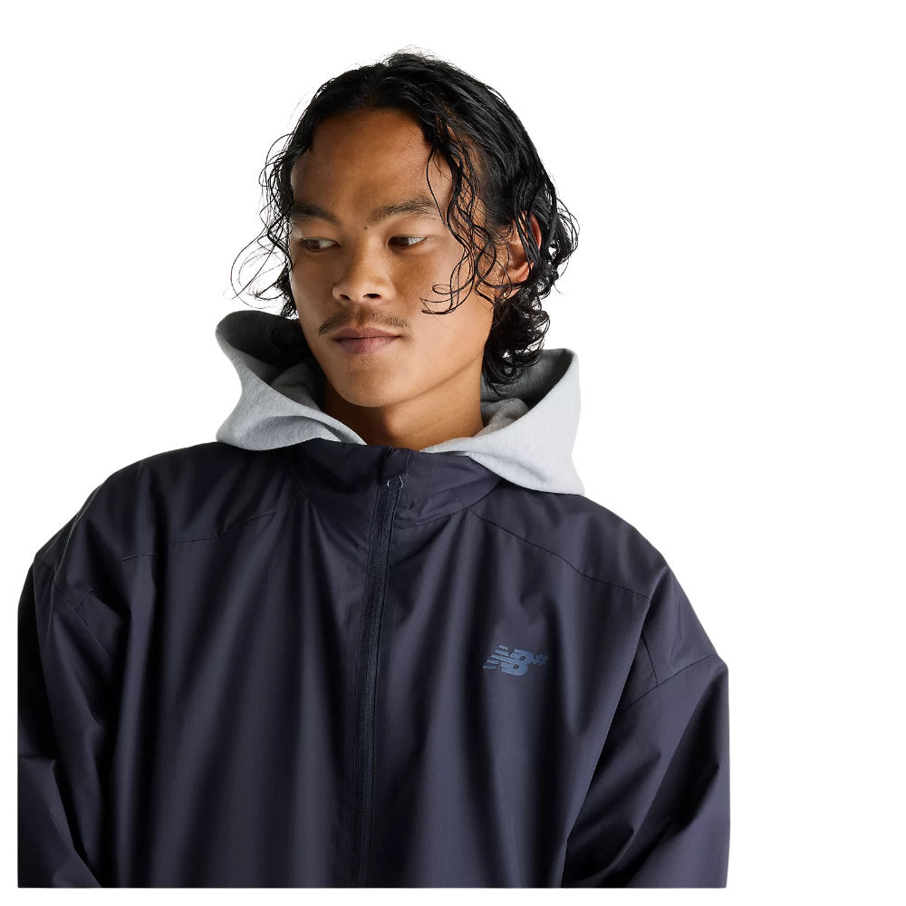 New Balance Numeric Archive Jacket Model Frotn Close Up