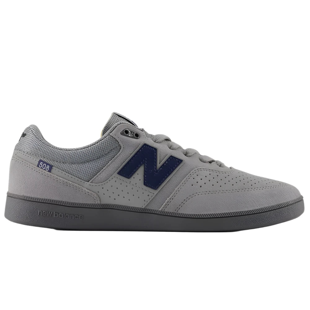 New Balance Numeric Brandon Westgate 508 Grey / Navy Shoes Outside View