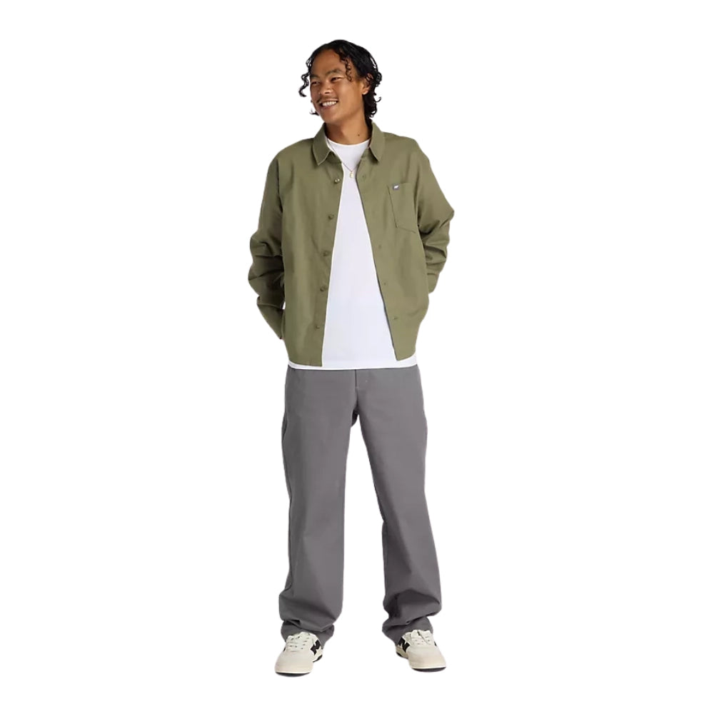 New Balance Numeric Small Logo T-Shirt White Full View Dressed Up