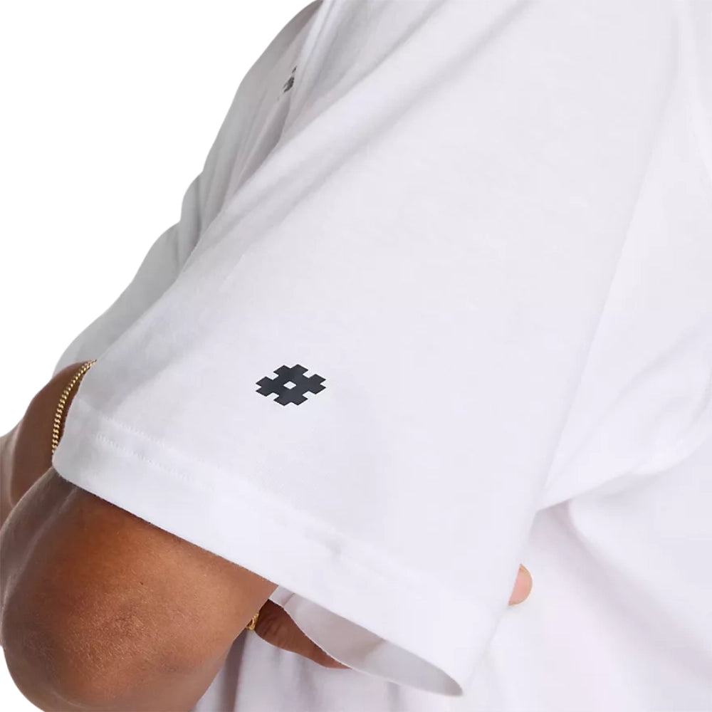 New Balance Numeric Small Logo T-Shirt White Side Shirt Logo