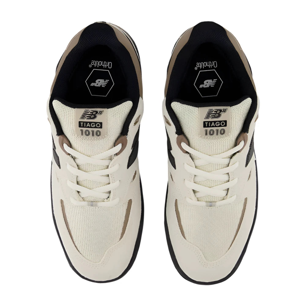New Balance Numeric Tiago Lemos 1010 Linen with Black Shoes Top View
