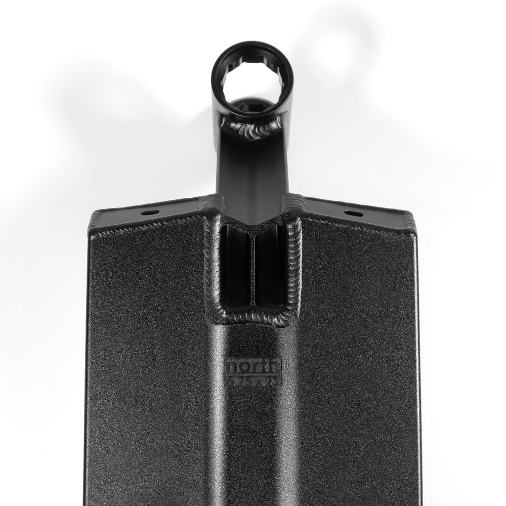 North Scooters Arca 6.75 Street Deck Black Downtube Bottom