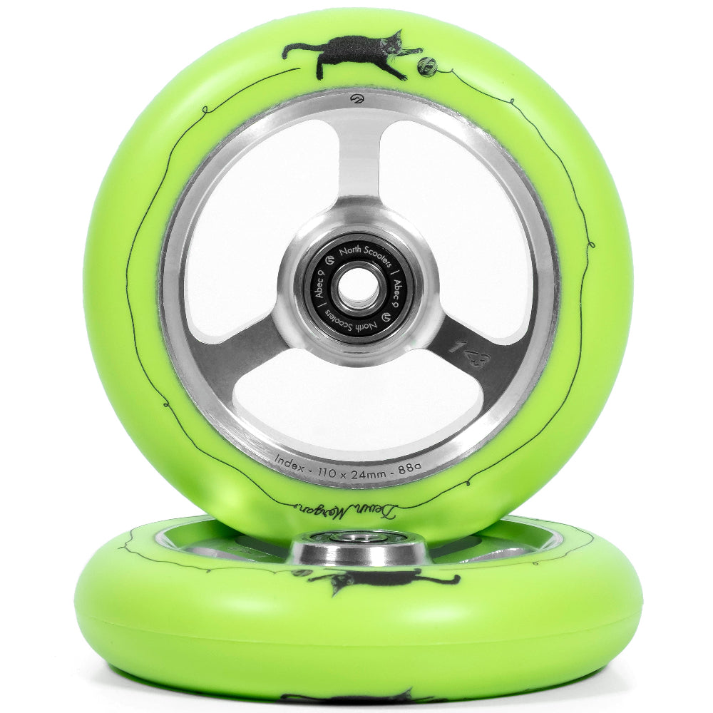 North Scooters Devin Morgan Signature 110x24mm Scooter Wheels