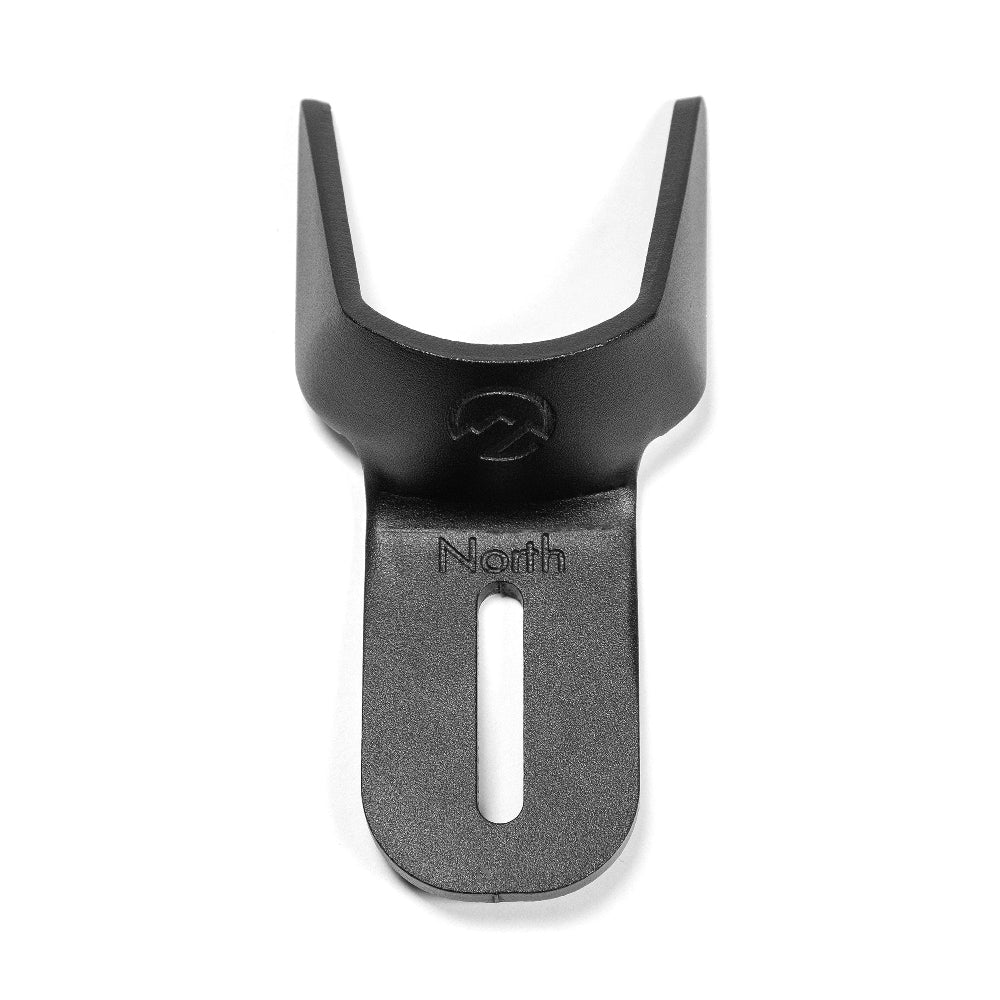 North Scooters G5 Foot Fender Black Front With Engraved Logo