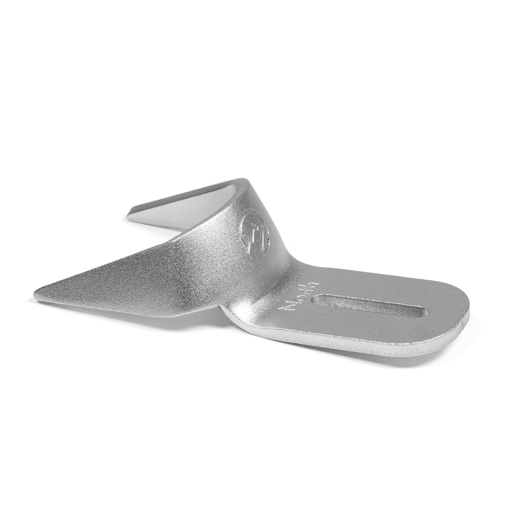 North Scooters G5 Foot Fender Silver Angle View