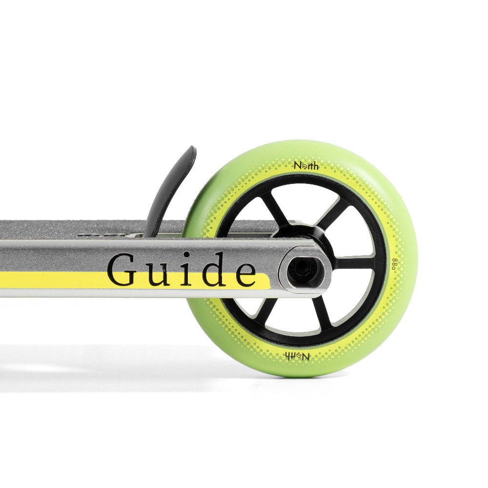 North Scooters Guide G6 Complete Scooter Silver Back Close Uop