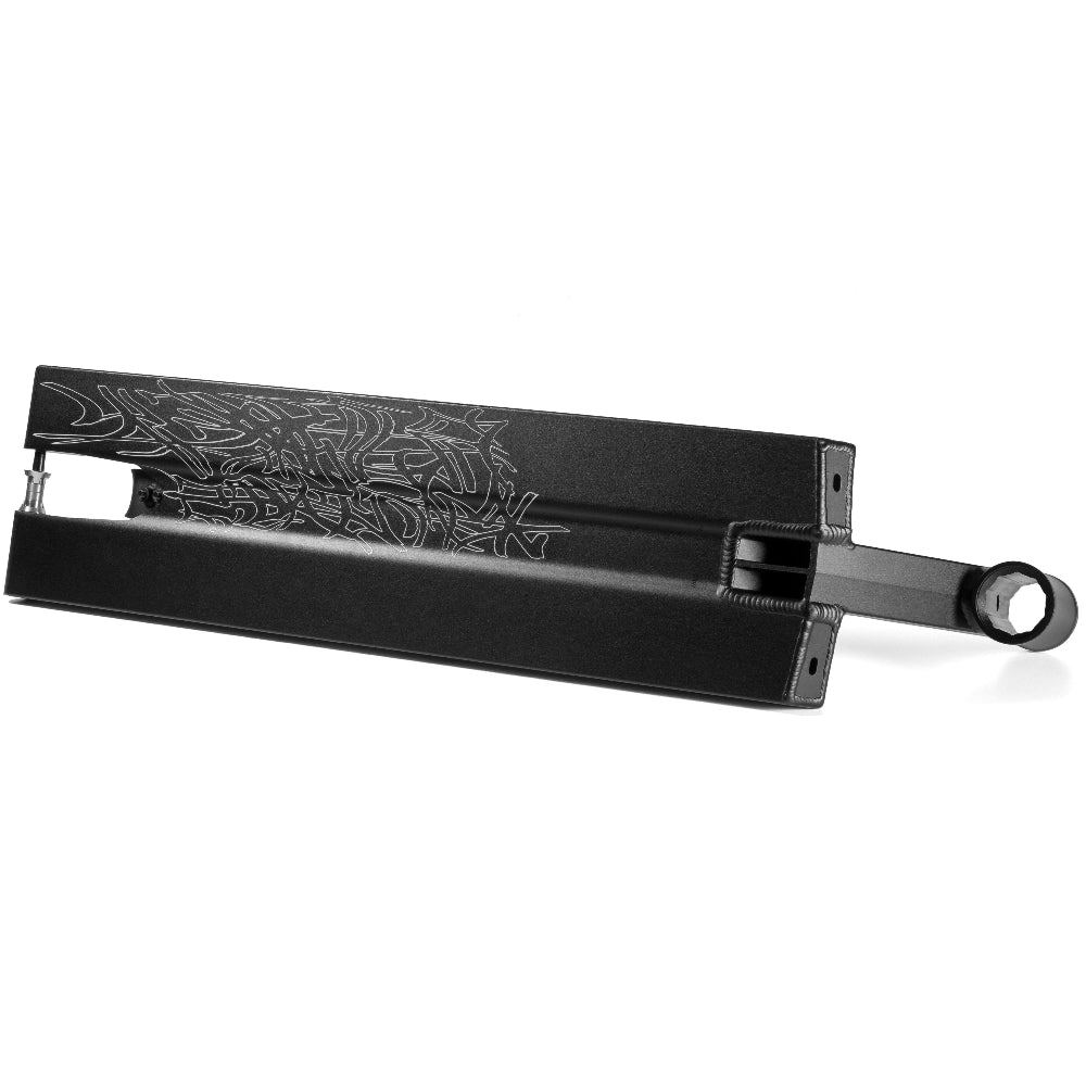 North Scooters Riley Maltais Sig. Willow Scooter Deck Black Bottom Design