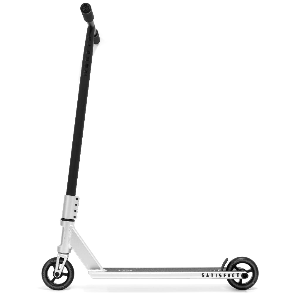 North Scooters Satisfact Complete Scooter Silver Black Side View