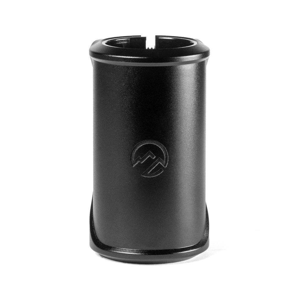 North Scooters Seam SCS Scooter Clamp Black Front Engraved Logo