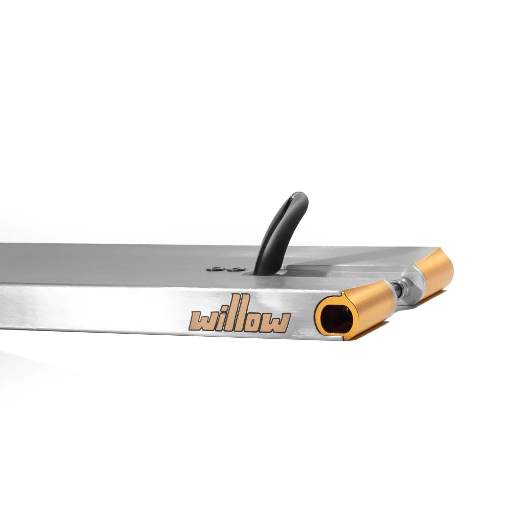 North Scooters Willow G2 Raw Scooter Deck Close UP