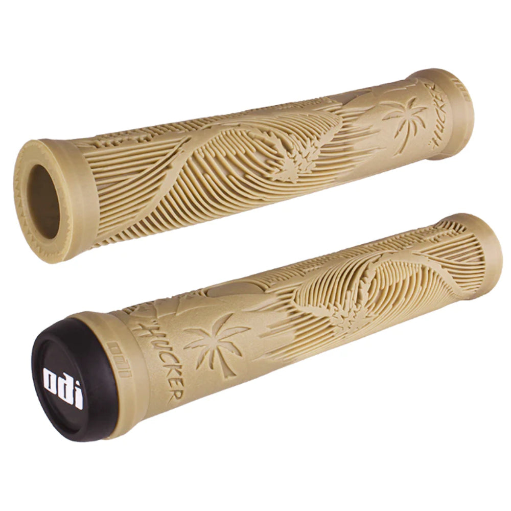 ODI Hucker Grips Flangeless Sand