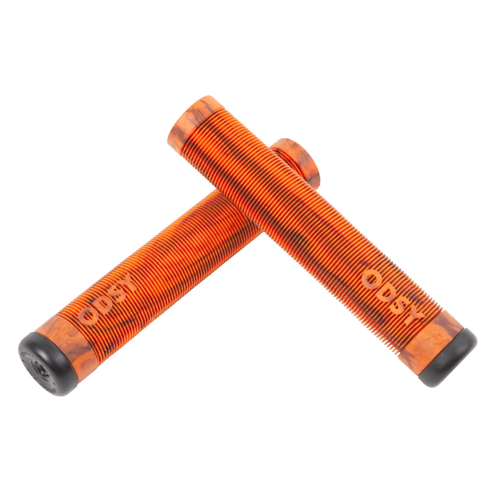 Odyssey Broc Raiford Marble Swirl Colors - Grips Orange Purple Pair