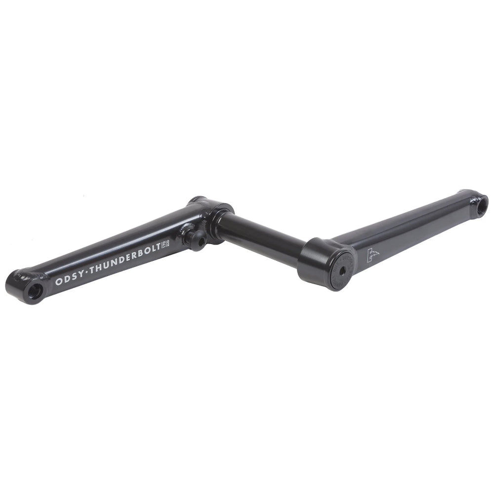Odyssey Thunderbolt BMX Cranks Rustproof Black