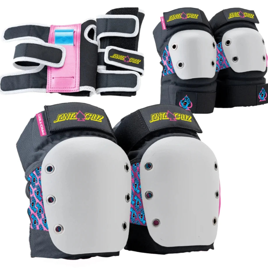 PRO-TEC Junior Street Gear 3 Pack Youth Santa Cruz - Pads