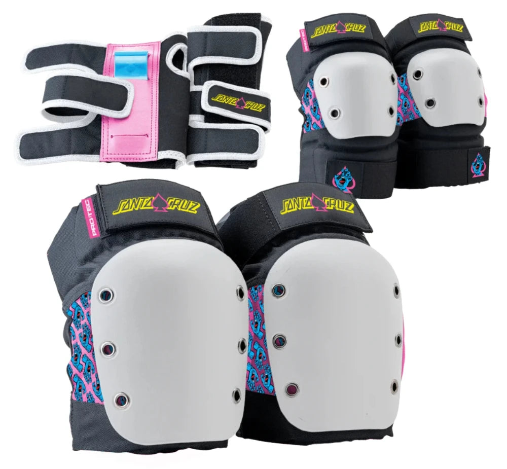 PRO-TEC Junior Street Gear 3 Pack Youth Santa Cruz - Pads