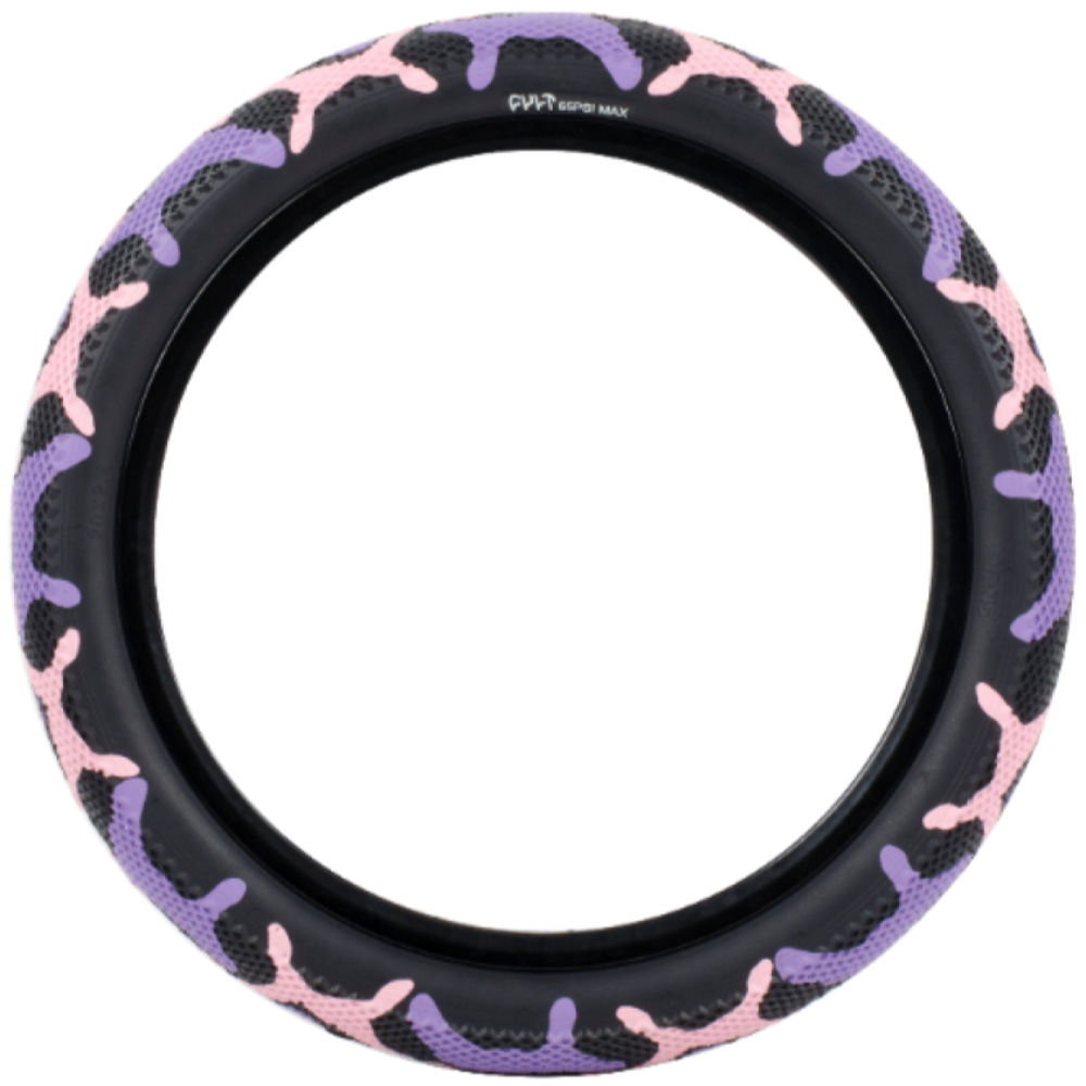 Pneu de BMX Cult X Vans 2.4 mauve camo