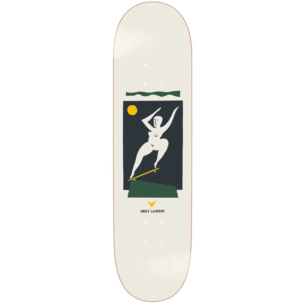 Polar Skate Co. Emile Laurent Crooks Cream 8.375 - Skateboard Deck