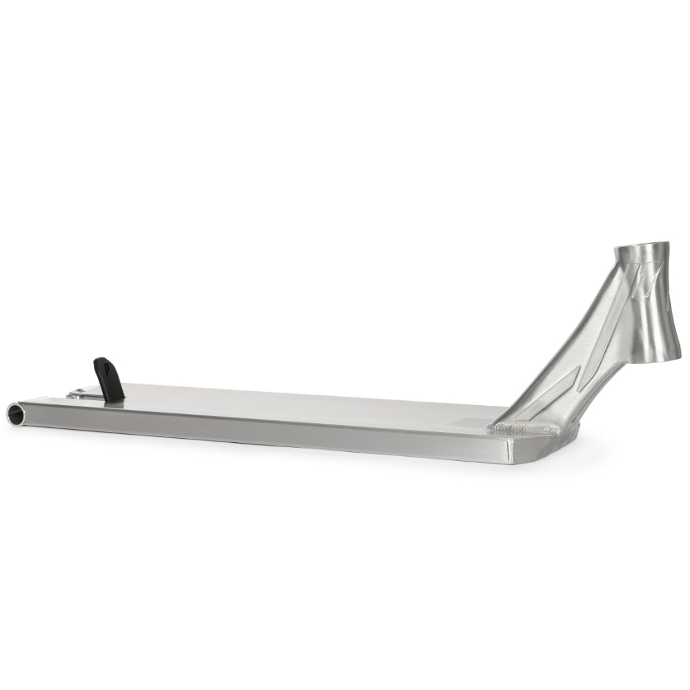 Prime Banshee Raw Street Scooter Deck with P logo on the neck