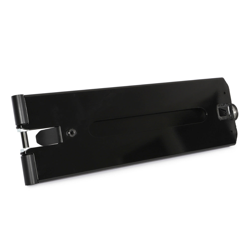 Prime Banshee V2 7in Black Street Scooter Deck Flat Bottom With Cut-out