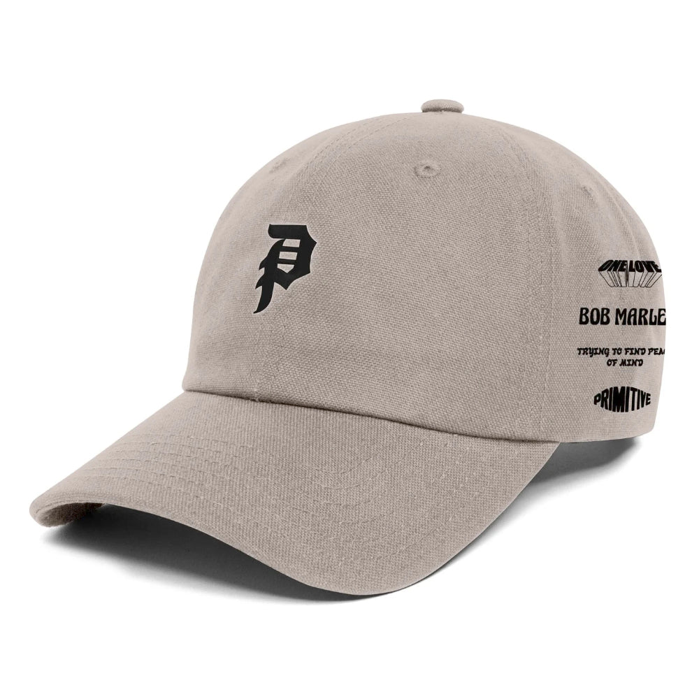 Primitive Dirty P Marley Strapback Cap Cream