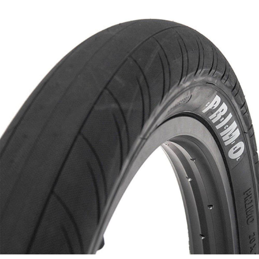 Primo Stevie Churchill 2.45 Black BMX Tire Close Up Thread