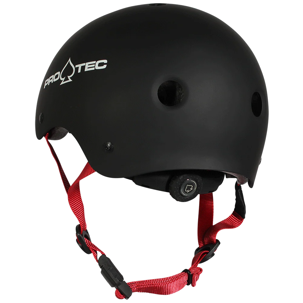 Pro-Tec JR. Classic Certified Helmet Matte Black Back Left