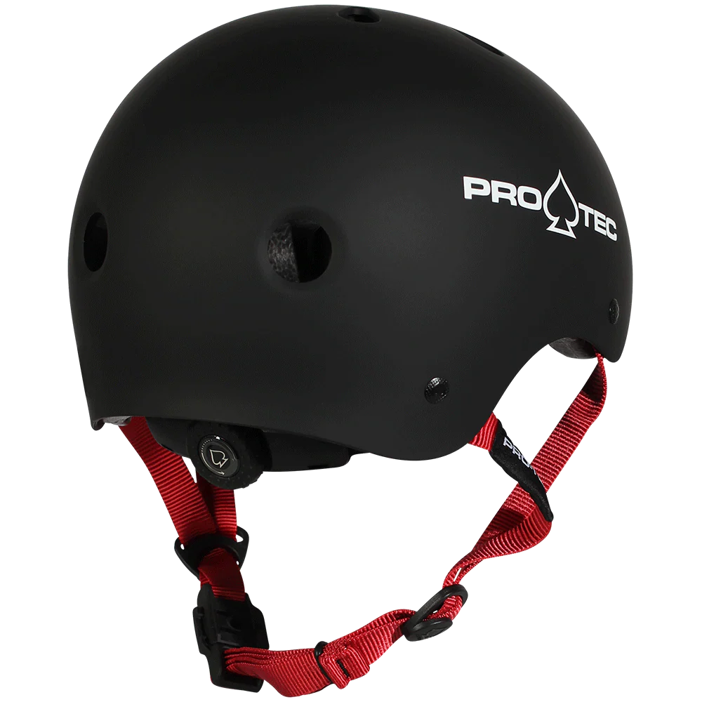 Pro-Tec JR. Classic Certified Helmet Matte Black Back Right