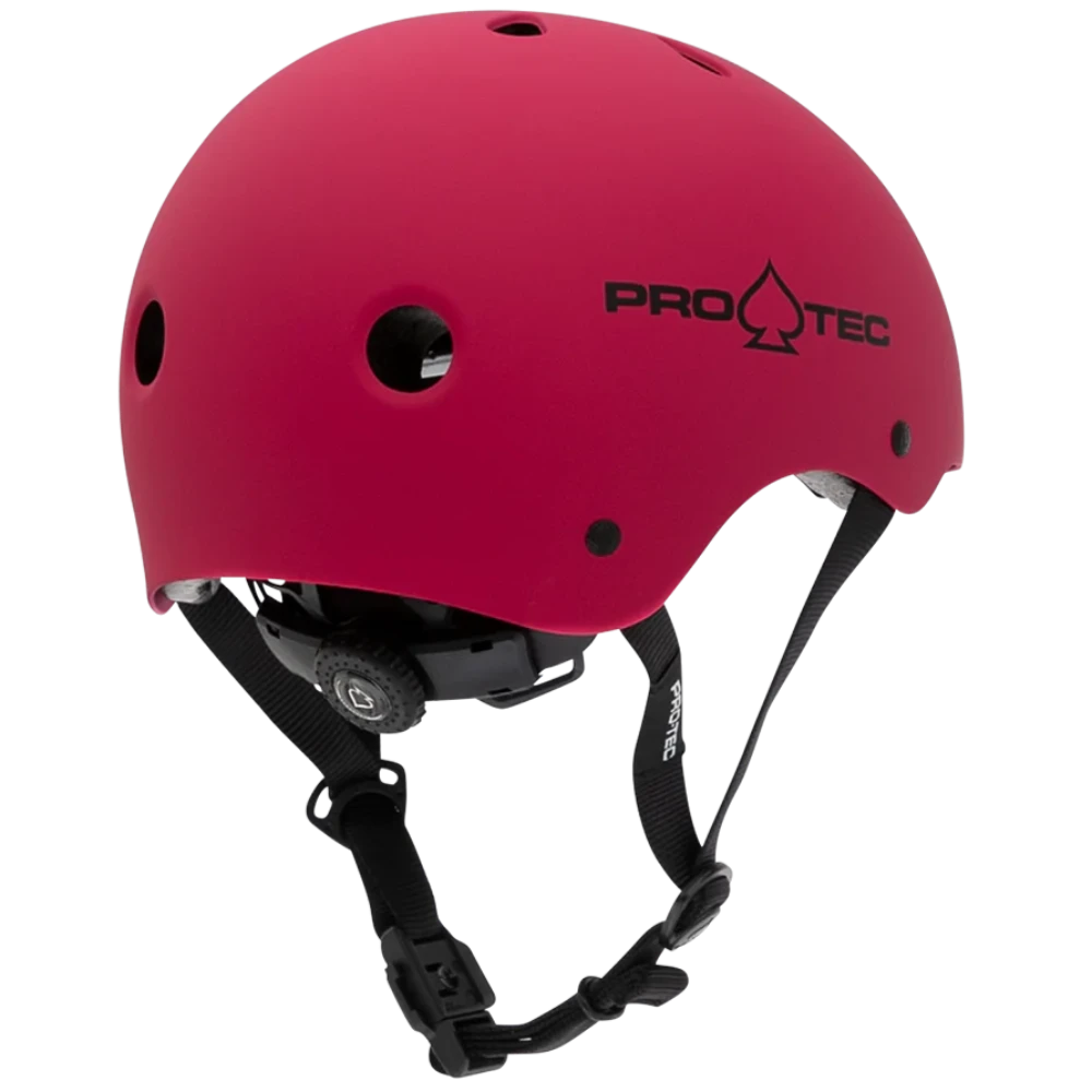 Pro-Tec JR. Classic Certified Helmet Pink Matte Right Angle