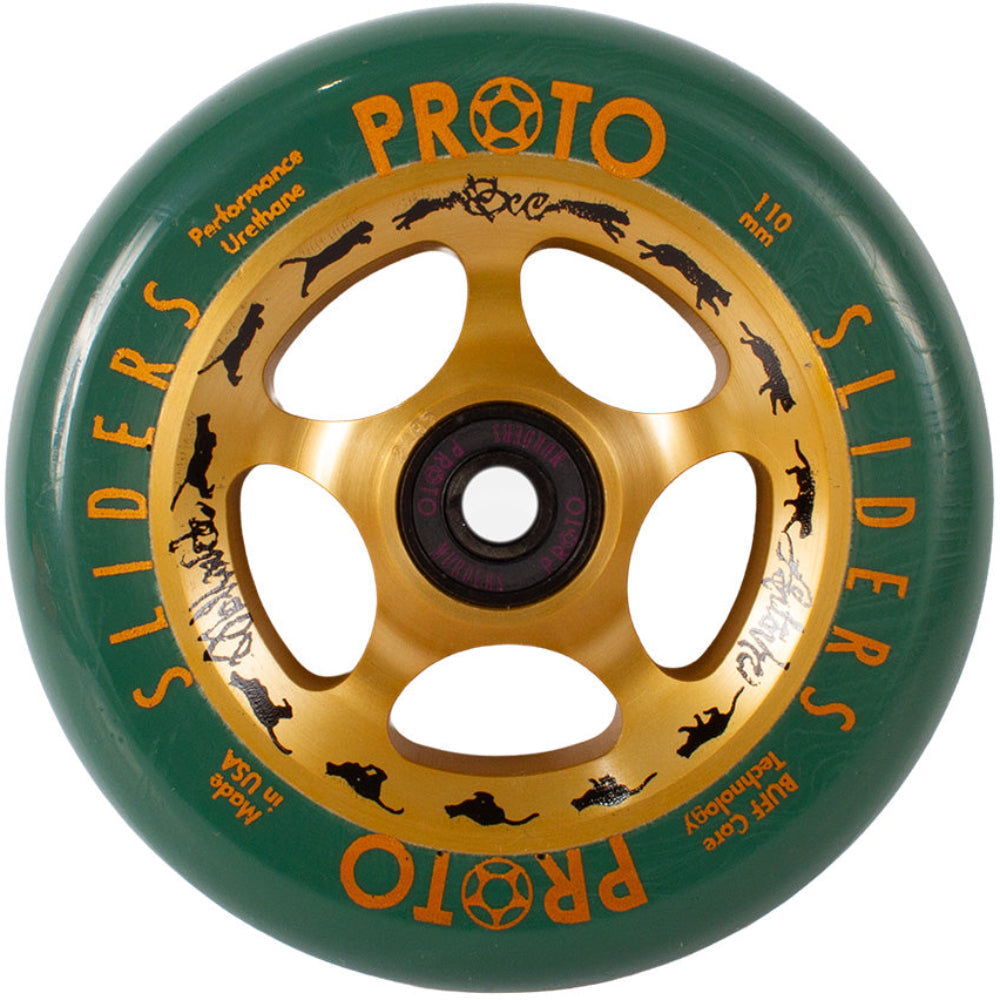 Proto Sliders Black Cat Antonin Mollard Sig. 110mm Scooter Wheels