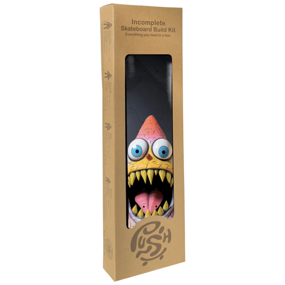 Push Sharky Big FP 8.0 Incomplete Skateboard Build Kit