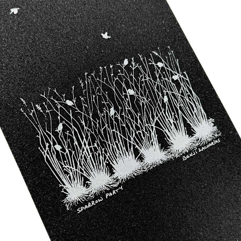 QC Scooters Benji Zacharias Signature Scooter Griptape Close-Up