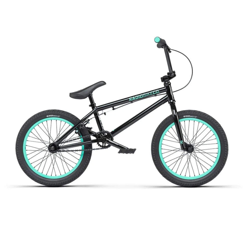 Radio Saiko Black 18" BMX Bike Side View