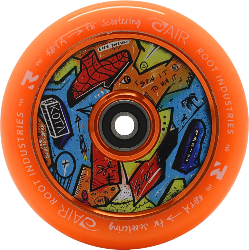 Root Industries Kota AIR 110mm Scooter Wheels Orange