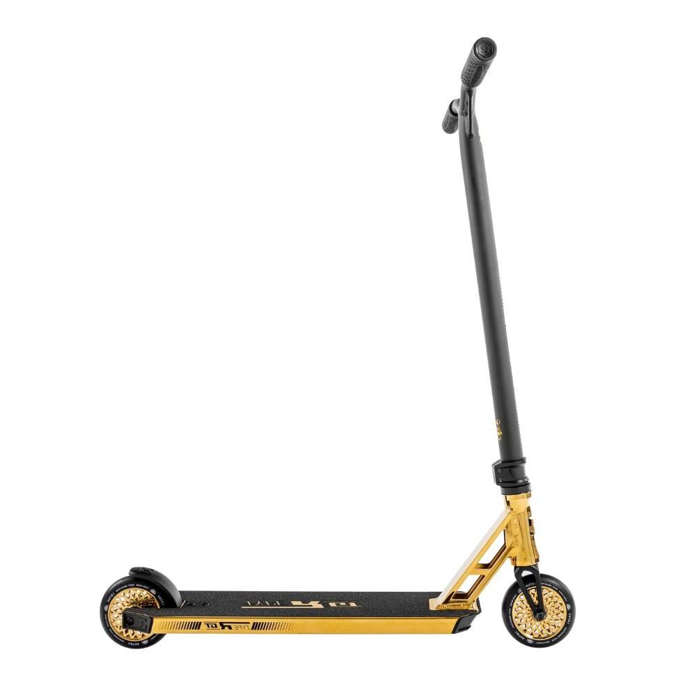 Root Industries Type-R GT Scooter Complete Gold Rush Side View
