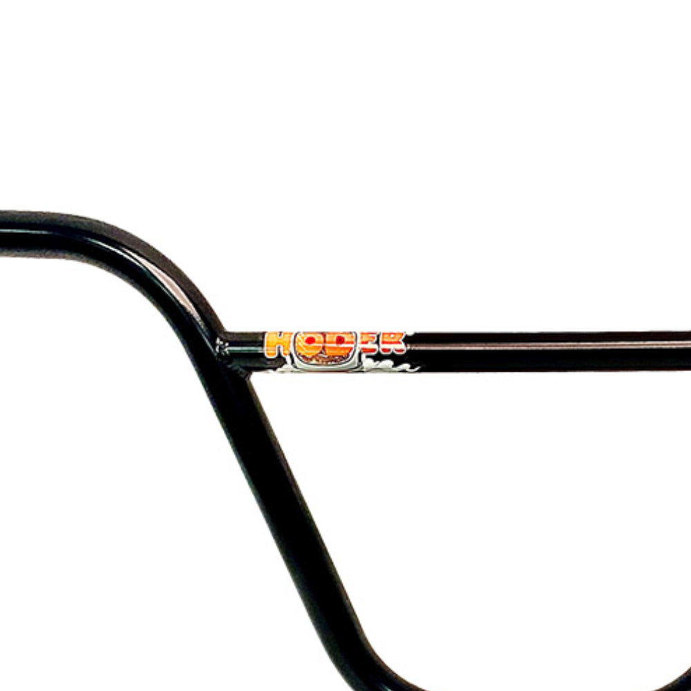 S&M Hoder Super High BMX Bars Flat Black 9.75in Close up