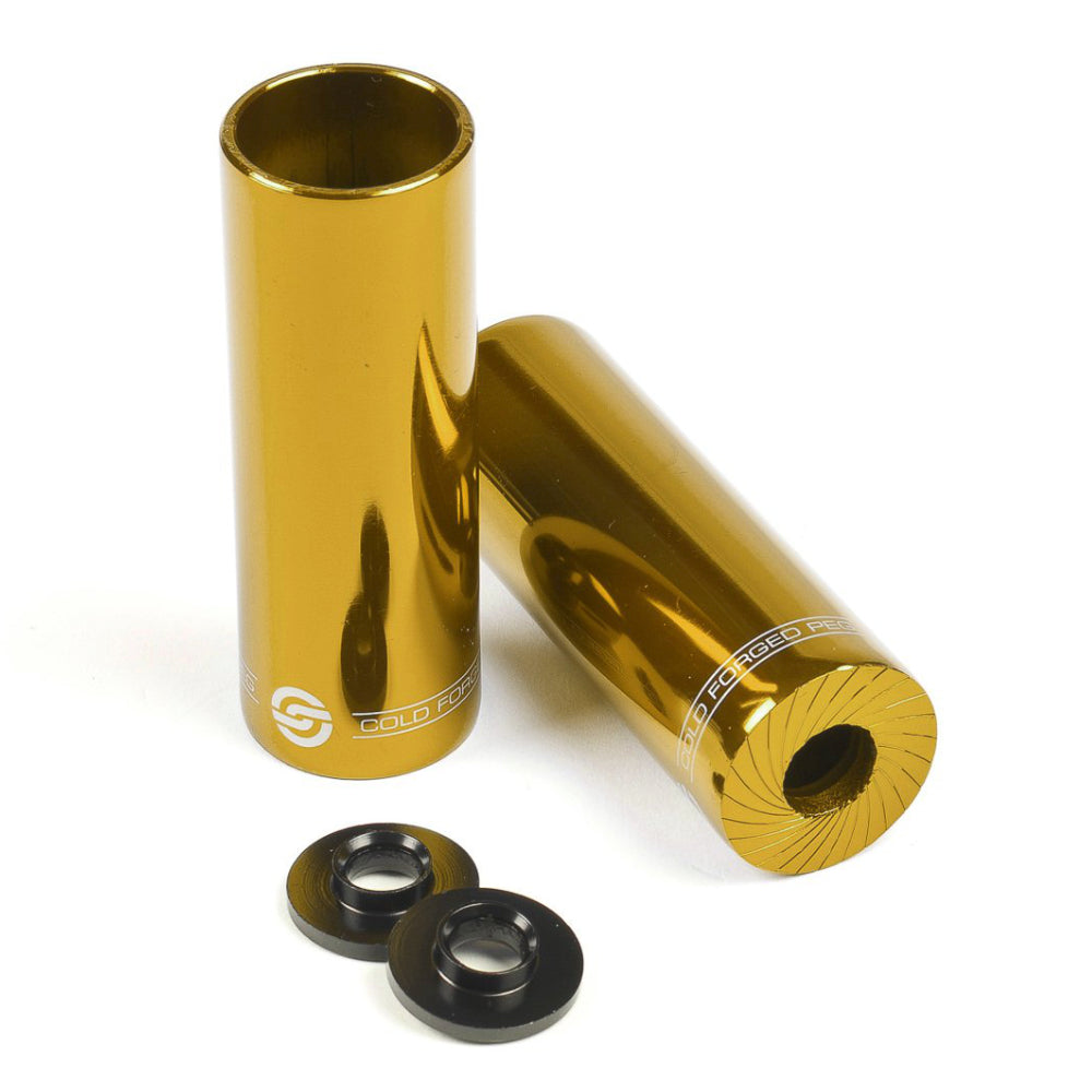 Salt AM Steel BMX Pegs Gold