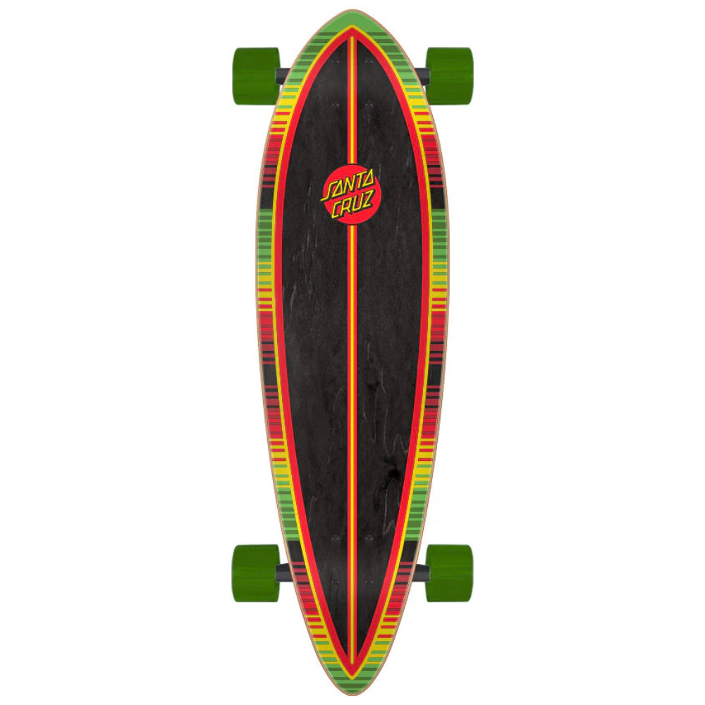 Santa Cruz Pintail Serape 9.2x33 - Longboard Complete Top