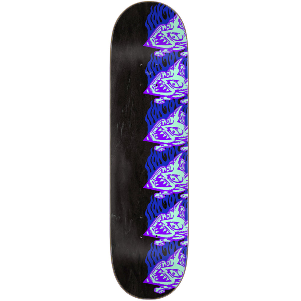 Santa Cruz Pro Shaped Delfino Devil Mask 8.25 - Skateboard Deck Top Design