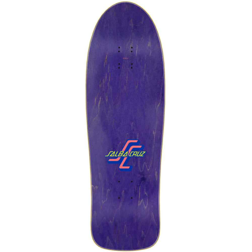 Santa Cruz Salba Baby Stomper 3 Reissue 10.09x31.97 - Skateboard Deck Top