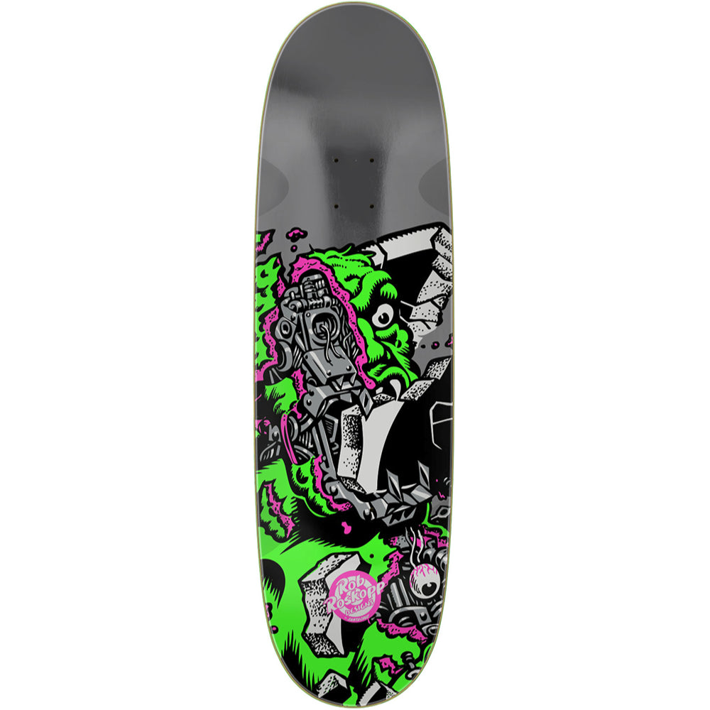 Santa Cruz VX Roskopp Macro 9.0 - Skateboard Deck Bottom design