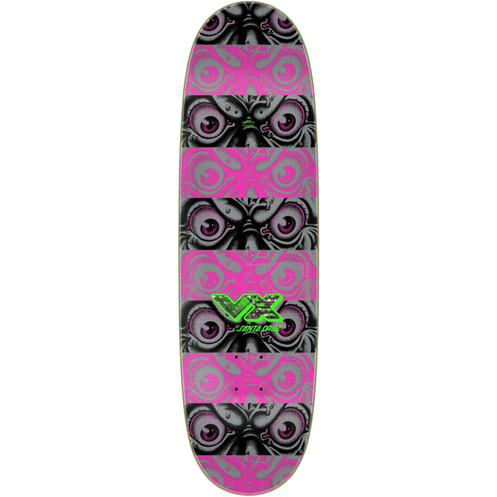 Santa Cruz VX Roskopp Macro 9.0 - Skateboard Deck Top Design